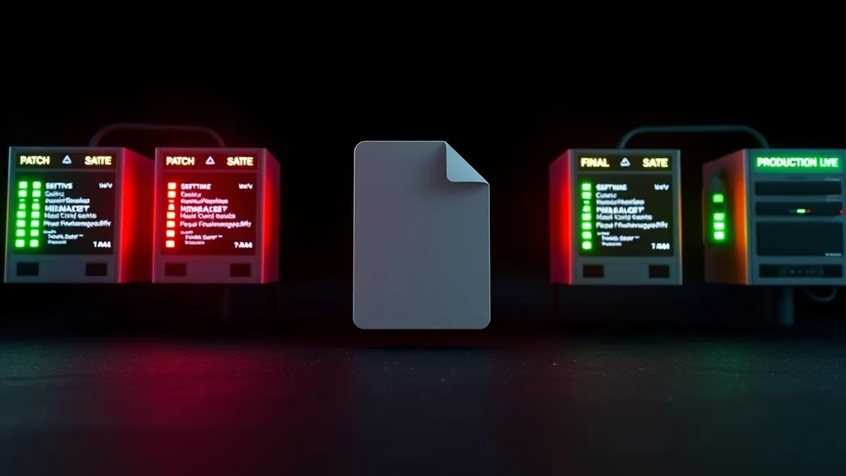 Patch Change Management: A Step-by-Step Rollout Plan